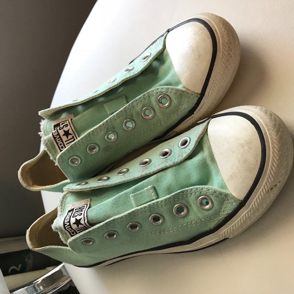 Mint Green Converse